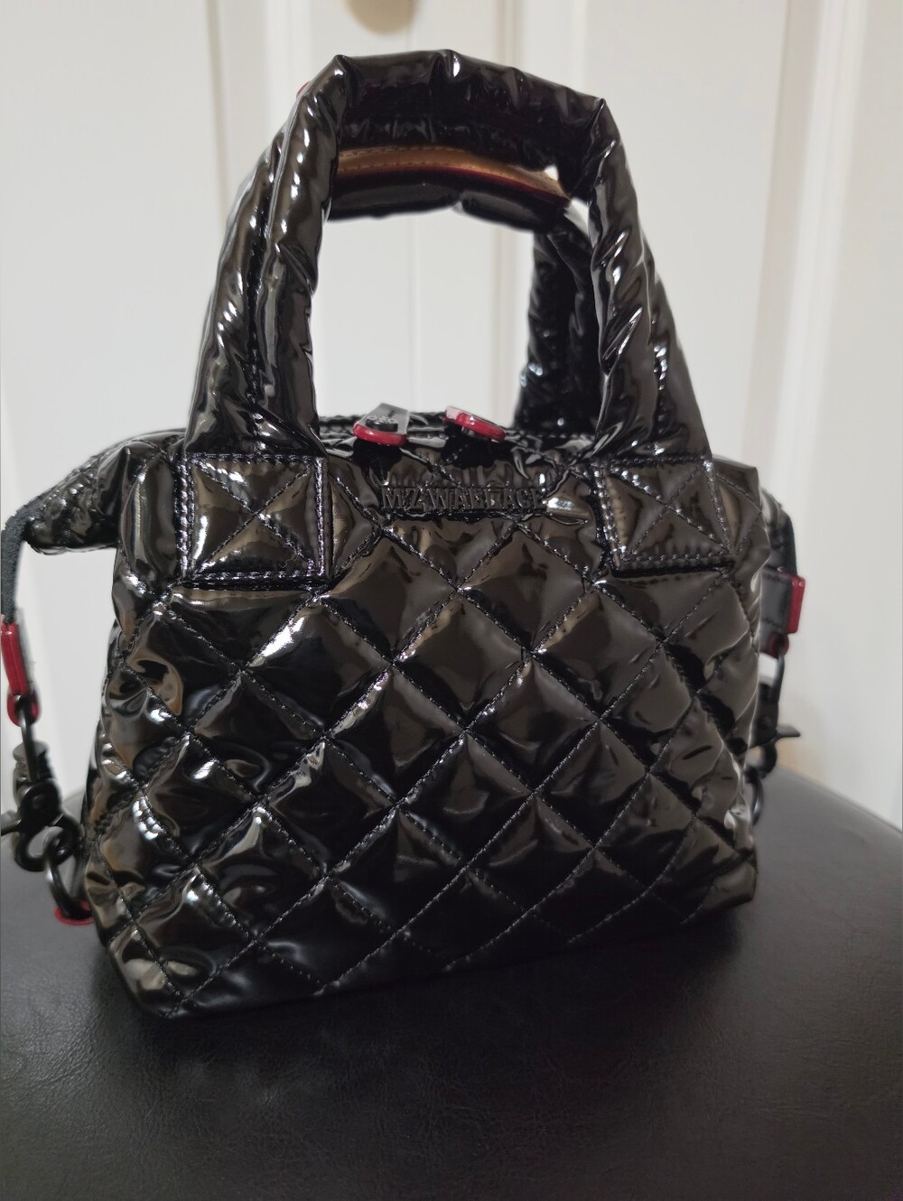 MZ Wallace Micro Sutton/Black Lacquer